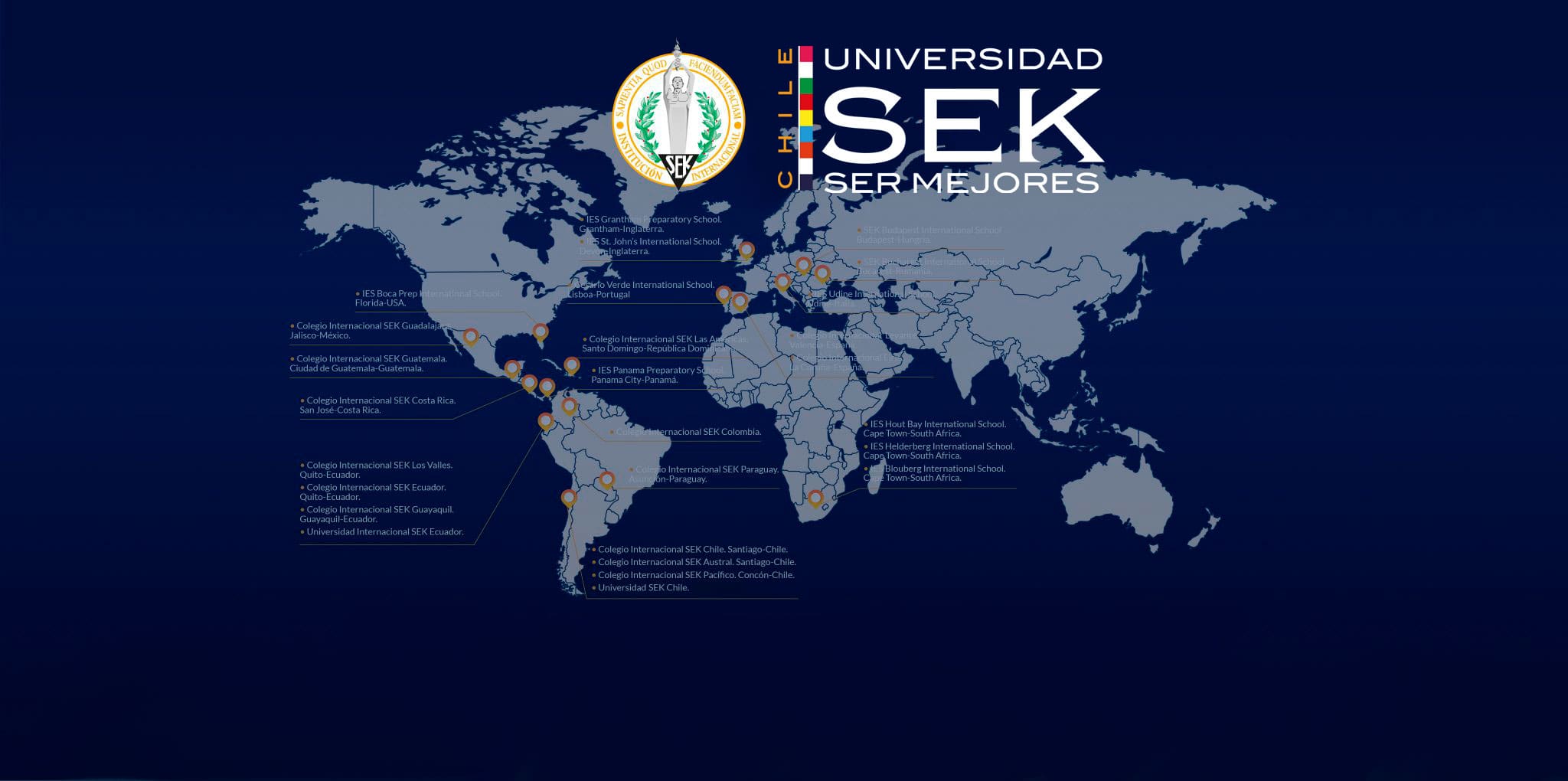 universidades sek por el mundo